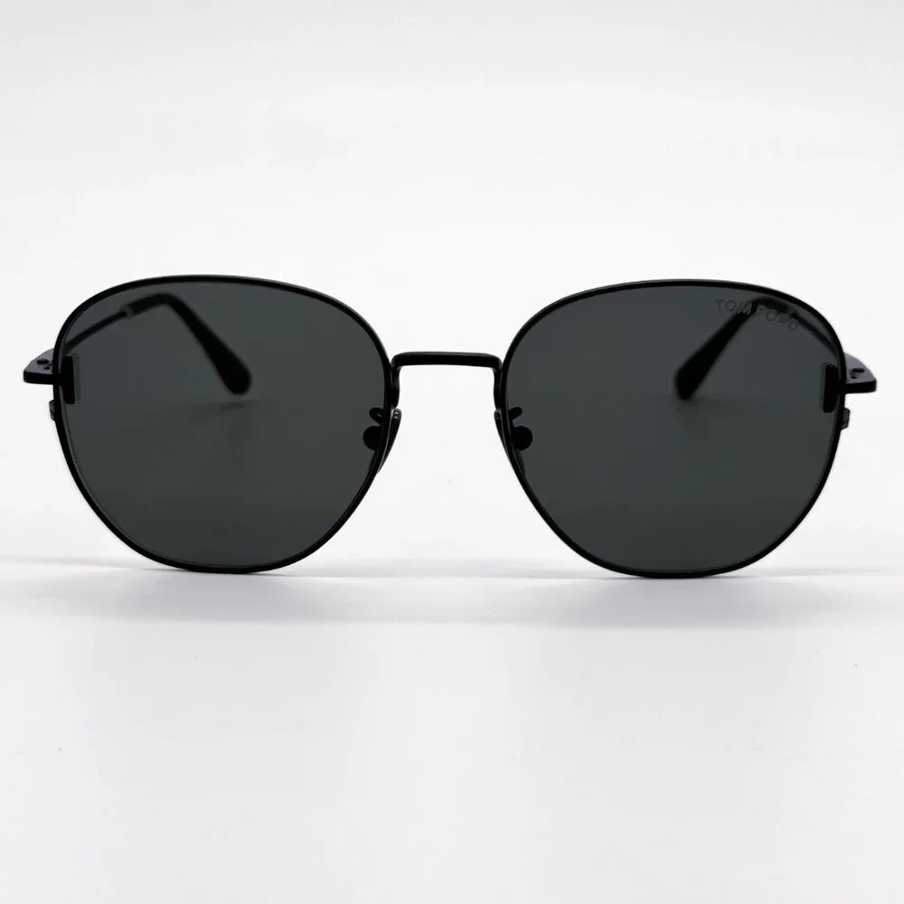 NEW TOM FORD TF976/K 02A BLACK FT0976/S 02A MEN SUNGLASSES TOM FORD